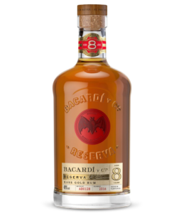 Bacardi 8 Year Old Reserva Rare Gold