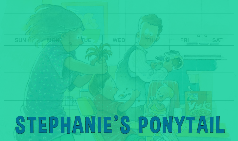 This Daddy Life Stephanie's Ponytail Calendar Feature