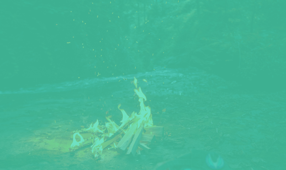Camping Campfire feature