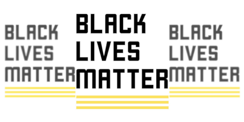 Black Lives Matter banner
